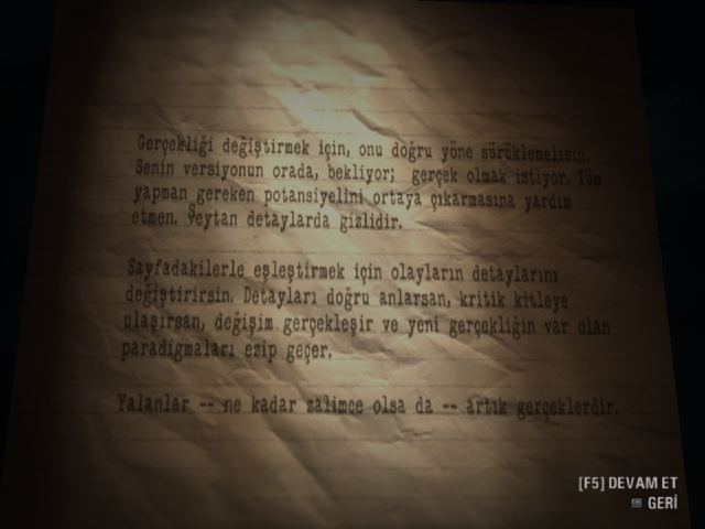 Alan Wake American Nightmare Türkçe yama 3. ekran görüntüsü