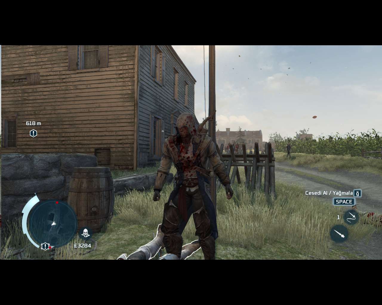 Assassin’s Creed 3 Türkçe Yama (Oyun Çeviri) Türkçe yama 2. ekran görüntüsü