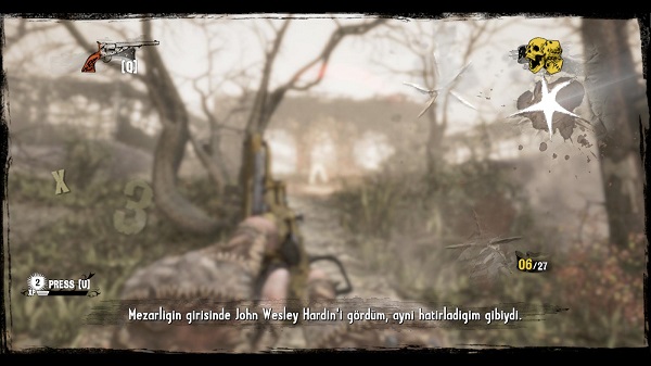 Call of Juarez: Gunslinger Türkçe yama 1. ekran görüntüsü