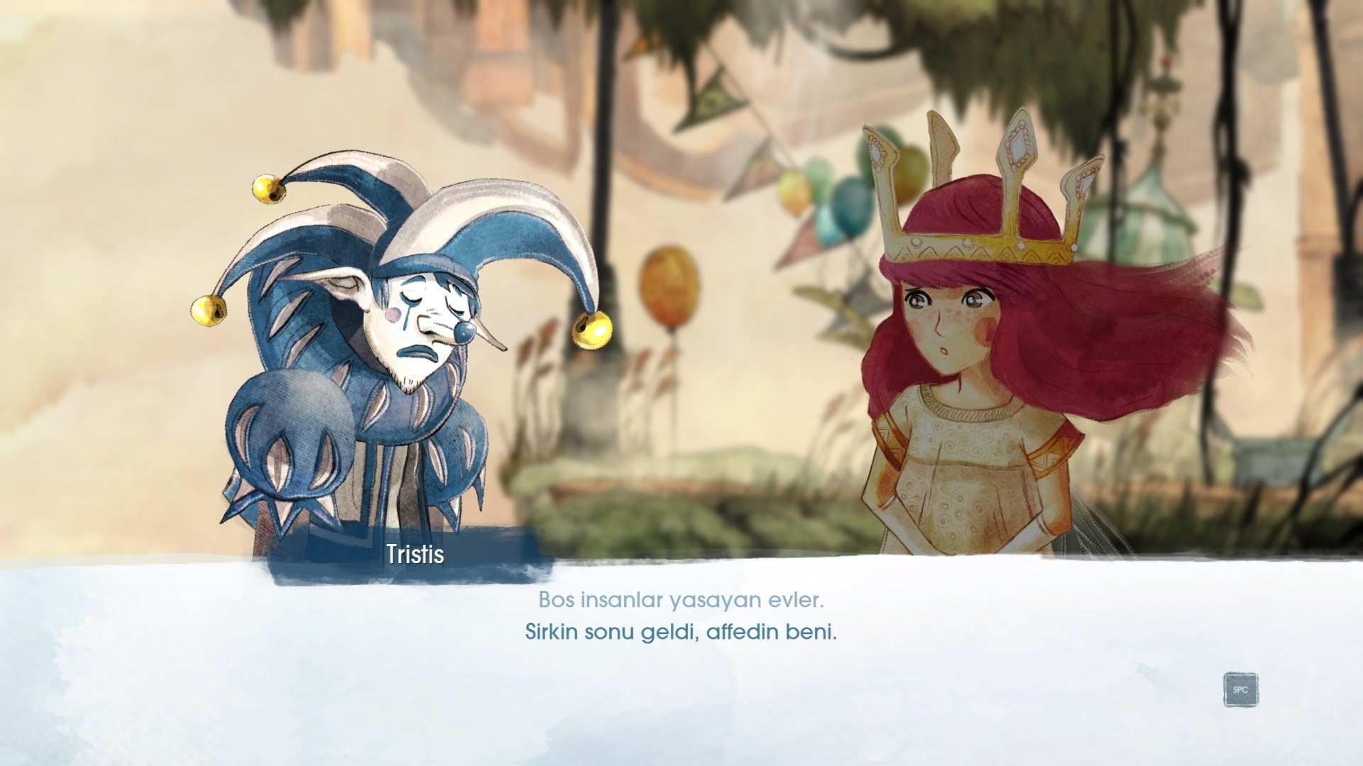 Child of Light Türkçe yama 4. ekran görüntüsü