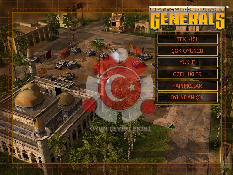 Command Conquer Generals Türkçe yama 2. ekran görüntüsü