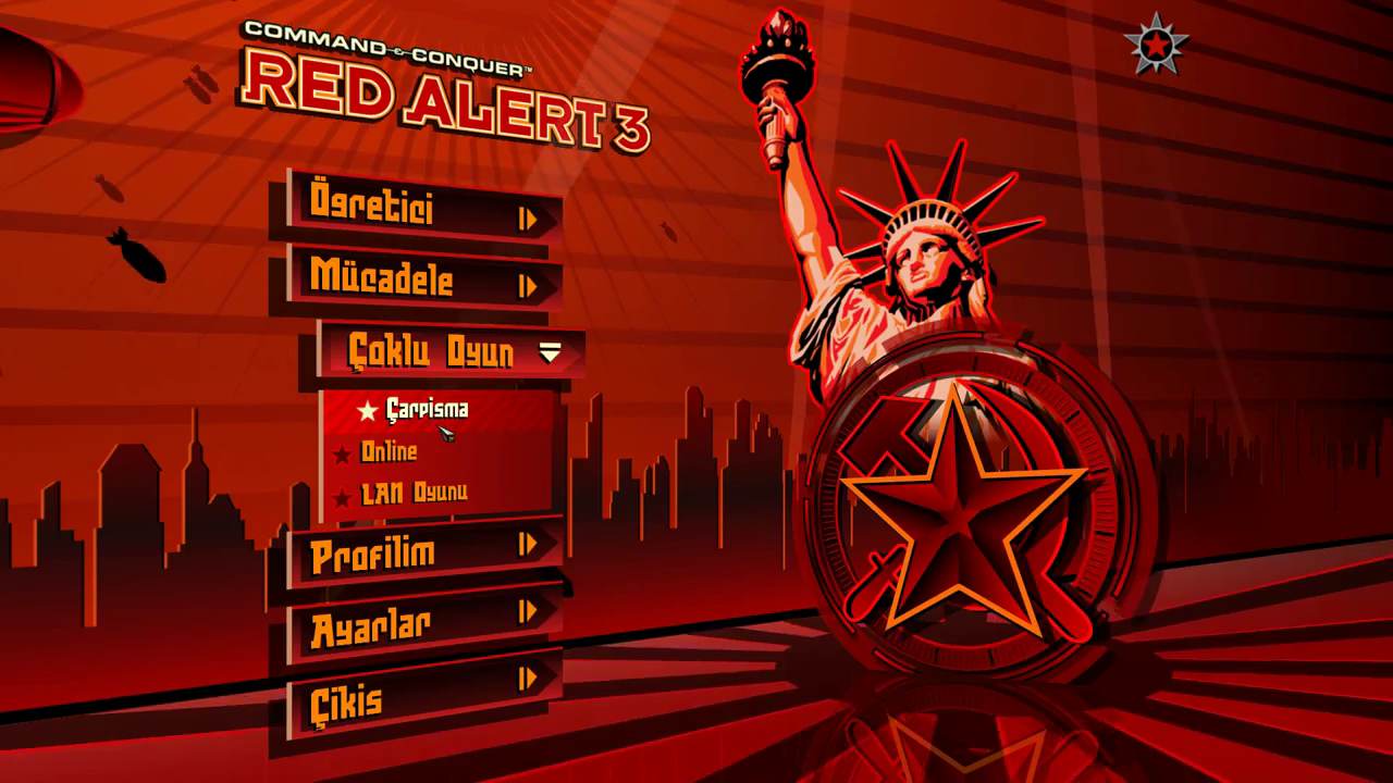 Command & Conquer: Red Alert 3 Türkçe yama 1. ekran görüntüsü