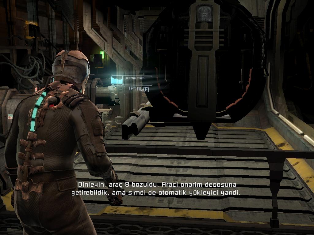 Dead Space Türkçe yama 1. ekran görüntüsü