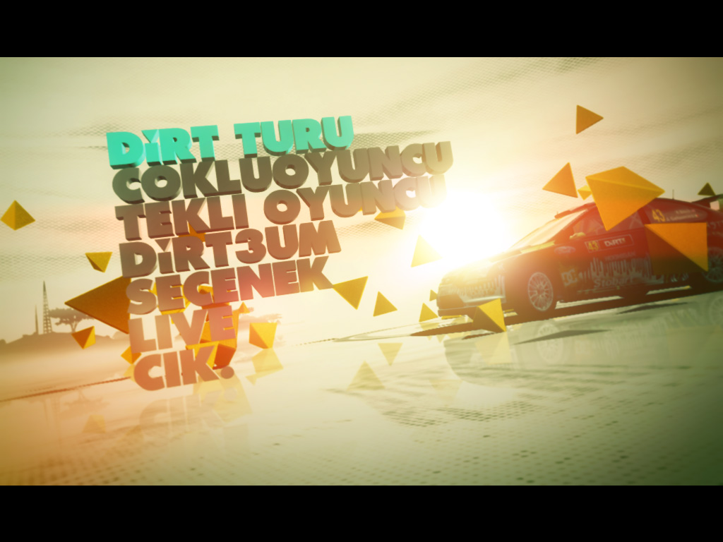 Dirt 3 Türkçe yama 1. ekran görüntüsü