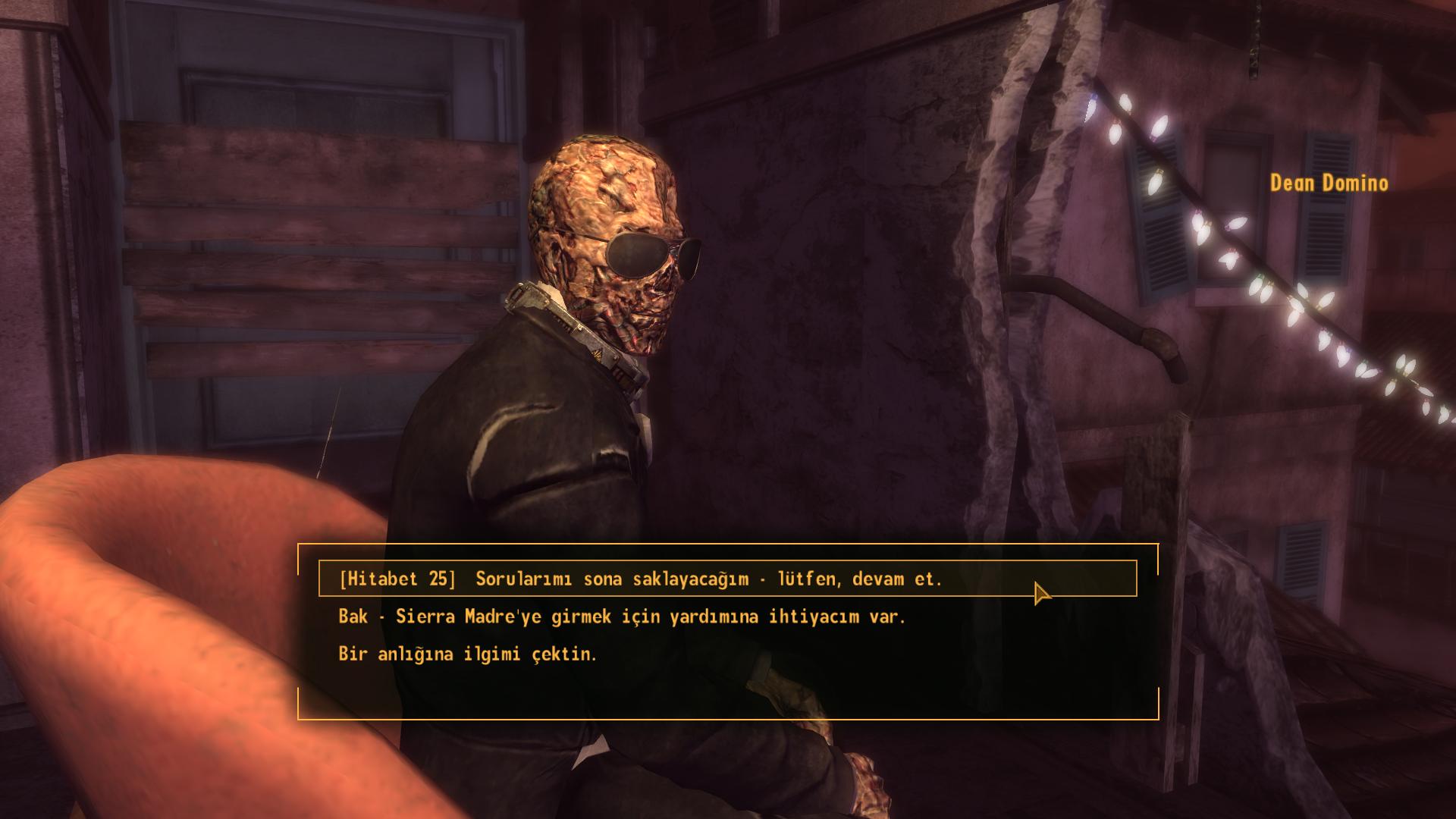 Fallout New Vegas: Dead Money Türkçe yama 1. ekran görüntüsü