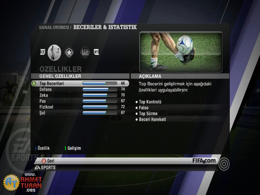 FIFA 11 Türkçe yama 1. ekran görüntüsü