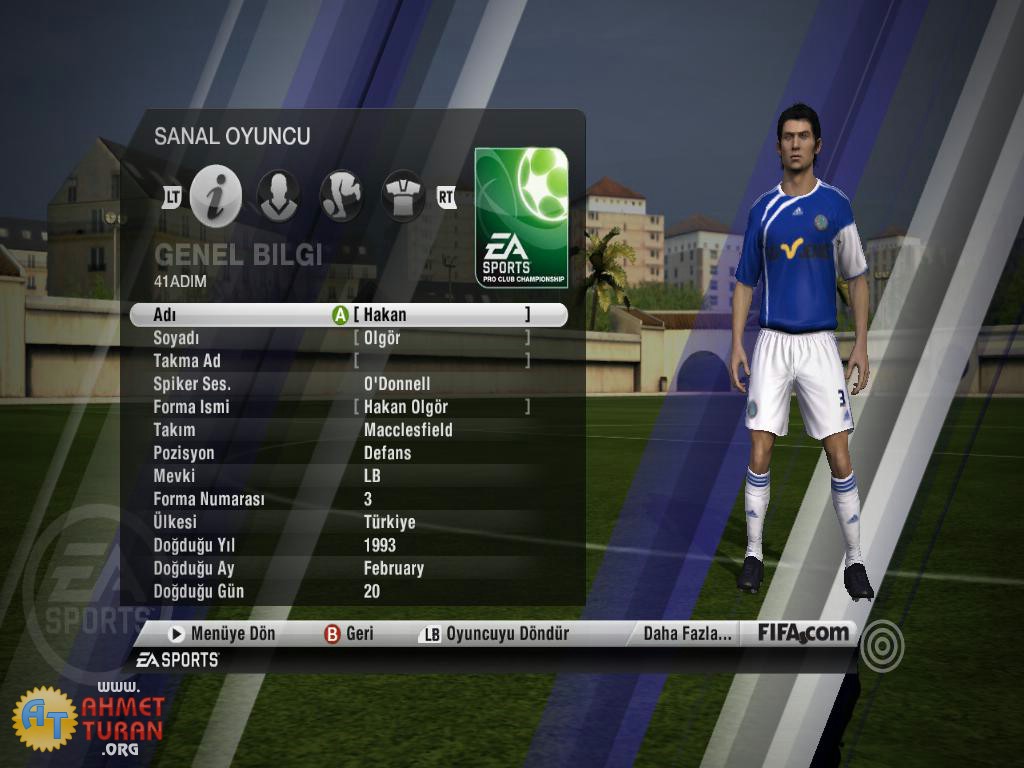 FIFA 11 Türkçe yama 2. ekran görüntüsü