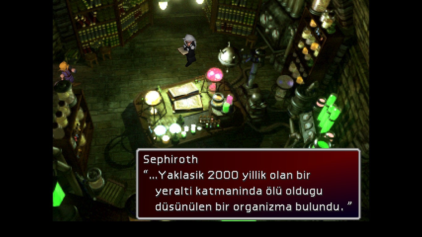 Final Fantasy VII Türkçe yama 3. ekran görüntüsü