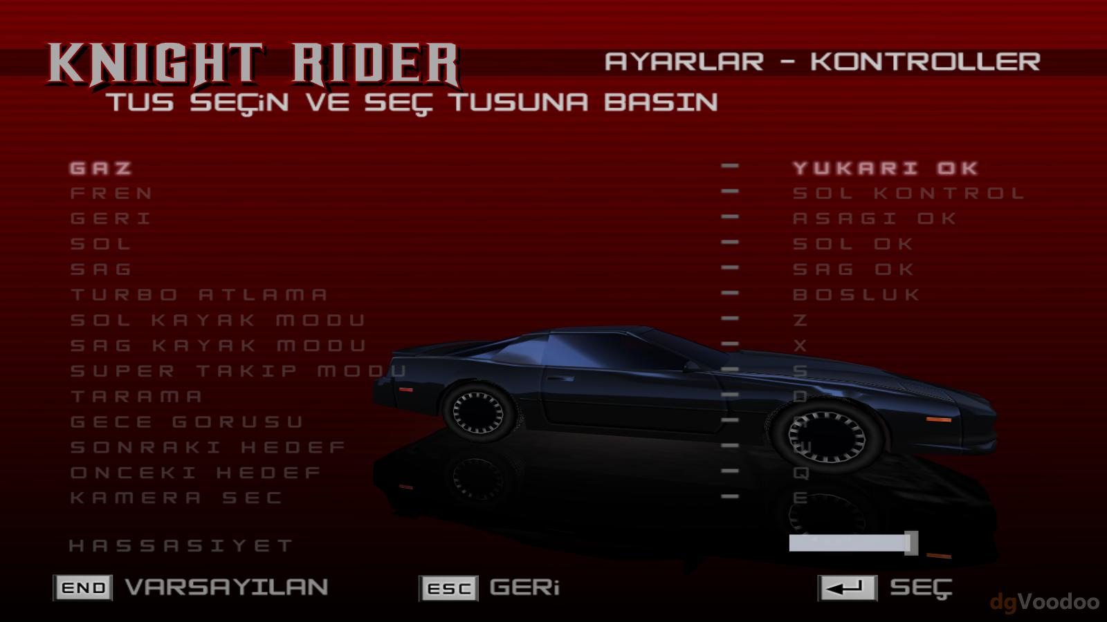 Knight Rider: The Game Türkçe yama 2. ekran görüntüsü