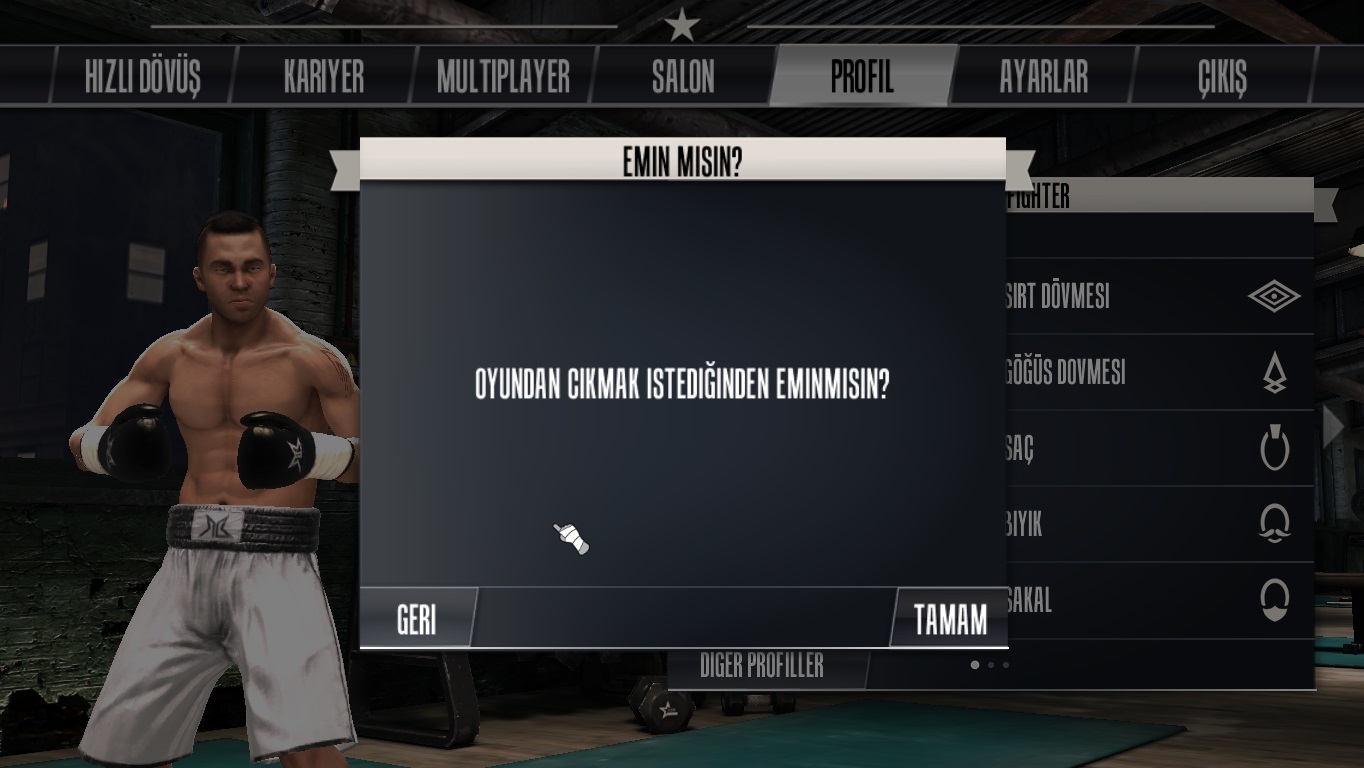 Real Boxing Türkçe yama 2. ekran görüntüsü