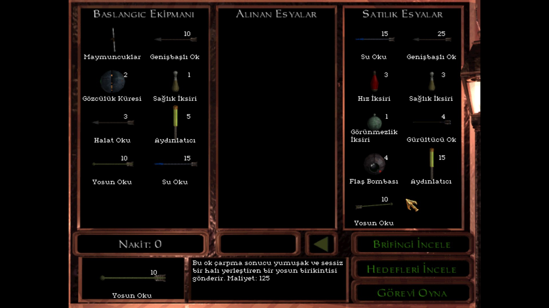 Thief II: The Metal Age Türkçe yama 9. ekran görüntüsü