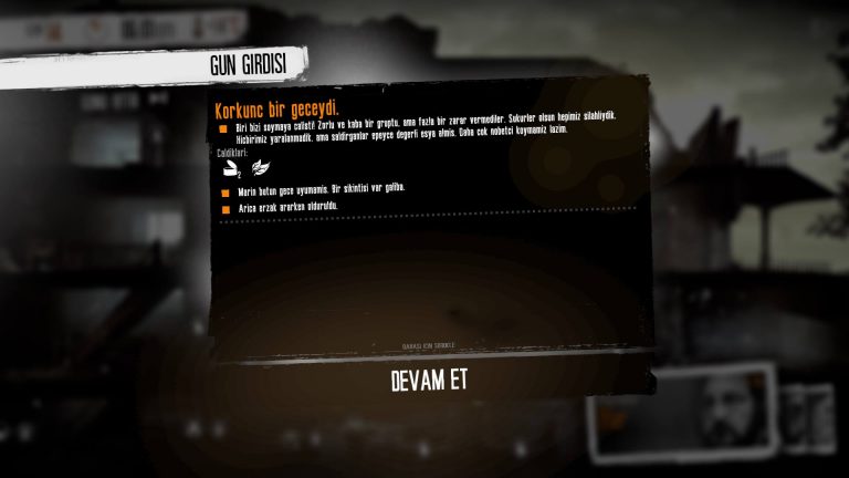 This War of Mine Türkçe yama 2. ekran görüntüsü