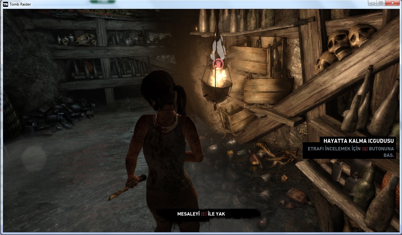 Tomb Raider 2013 Türkçe yama 1. ekran görüntüsü