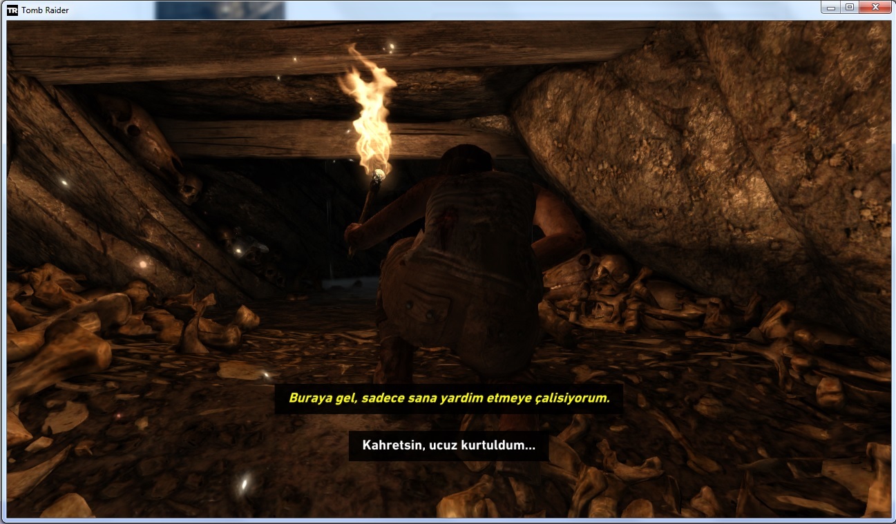 Tomb Raider 2013 Türkçe yama 4. ekran görüntüsü