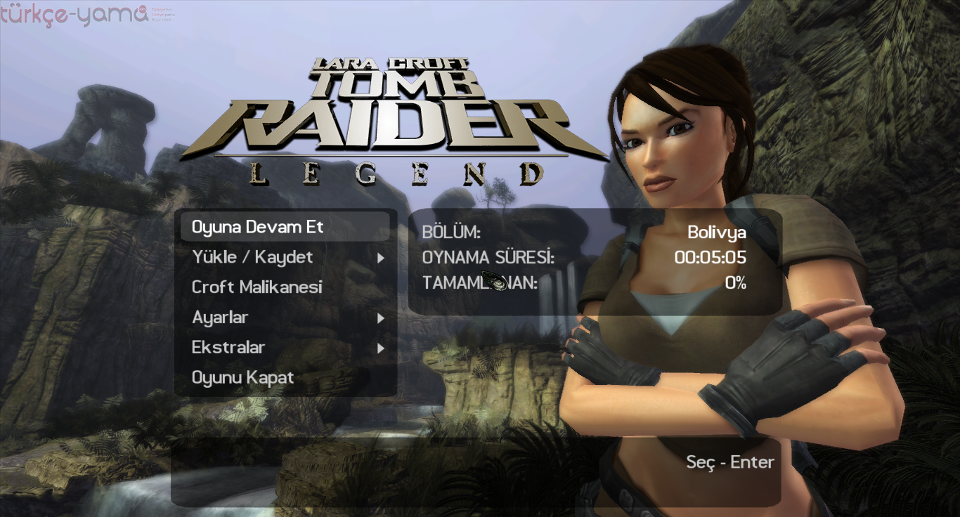 Tomb Raider: Legend Türkçe yama 3. ekran görüntüsü