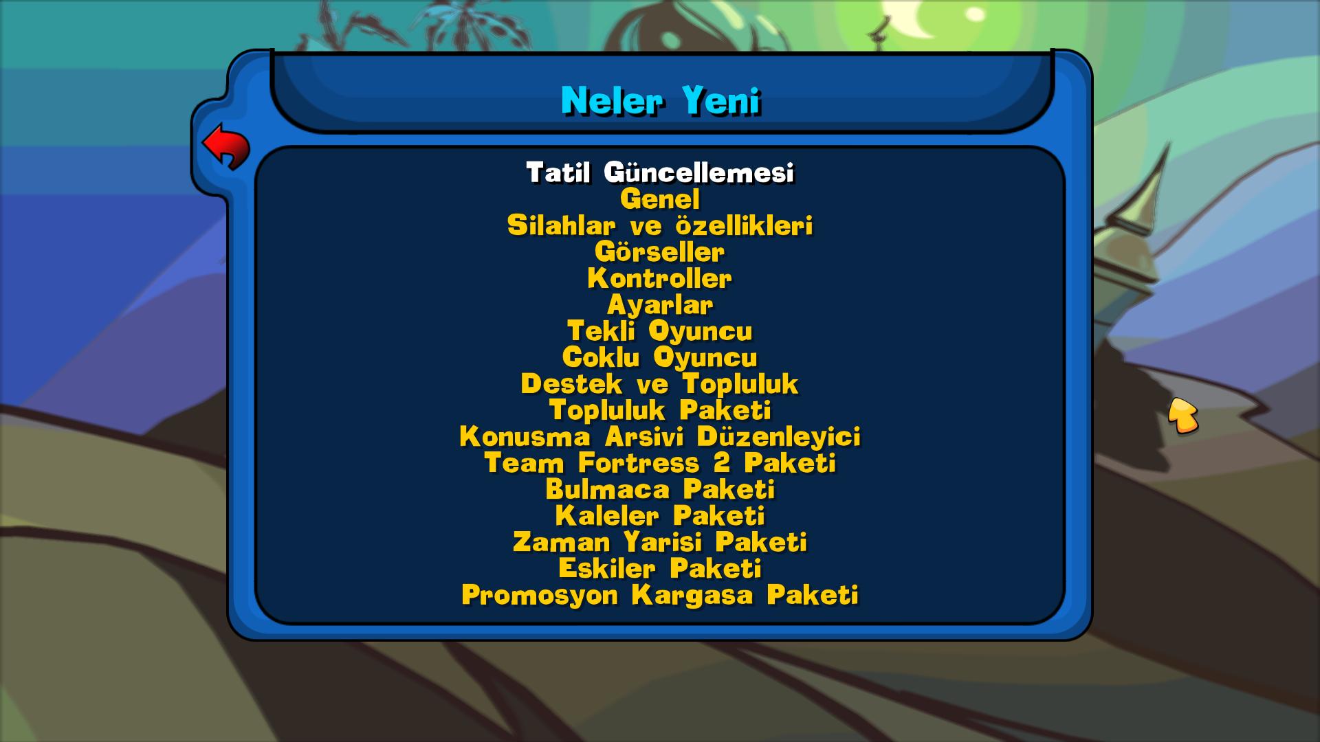 Worms: Reloaded Türkçe yama 2. ekran görüntüsü